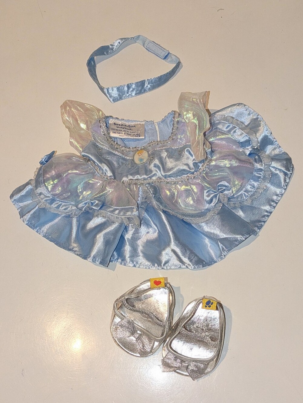 BABW Build A Bear Workshop Disney Cinderella Costume